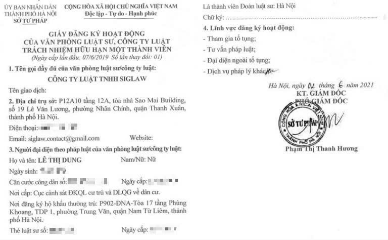 giay dang ky hoat dong