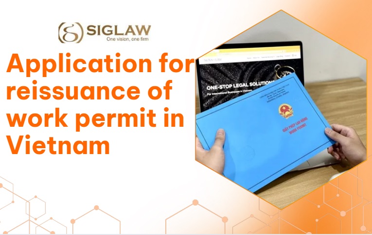 Application for reissuance of work permit in Vietnam