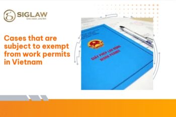 Cases that are subject to exempt from work permits in Vietnam