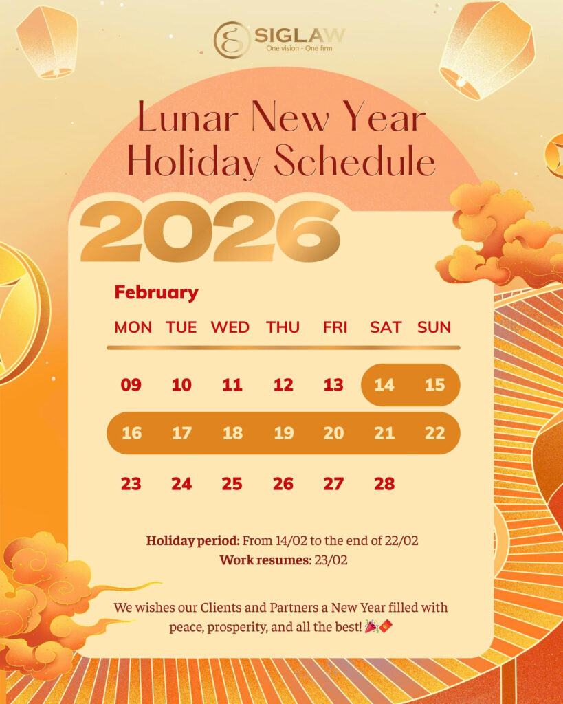 LUNAR NEW YEAR HOLIDAY SCHEDULE 2026