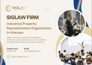 SIGLAW OFFICIALLY RECOGNIZED AS AN INDUSTRIAL PROPERTY REPRESENTATIVE ORGANIZATION IN VIETNAM
